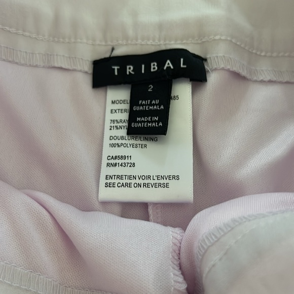 TRIBAL Pull on Skort sz 2 Orchid Tint pencil skirt style NWT - Picture 6 of 9